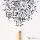 Tom’s Studio Lumos Pro Refillable Single Tip Pen in Brass - Special Edition Felt Tip and Fineliner