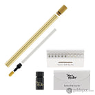 Tom’s Studio Lumos Pro Refillable Single Tip Pen in Brass - Special Edition Felt Tip and Fineliner