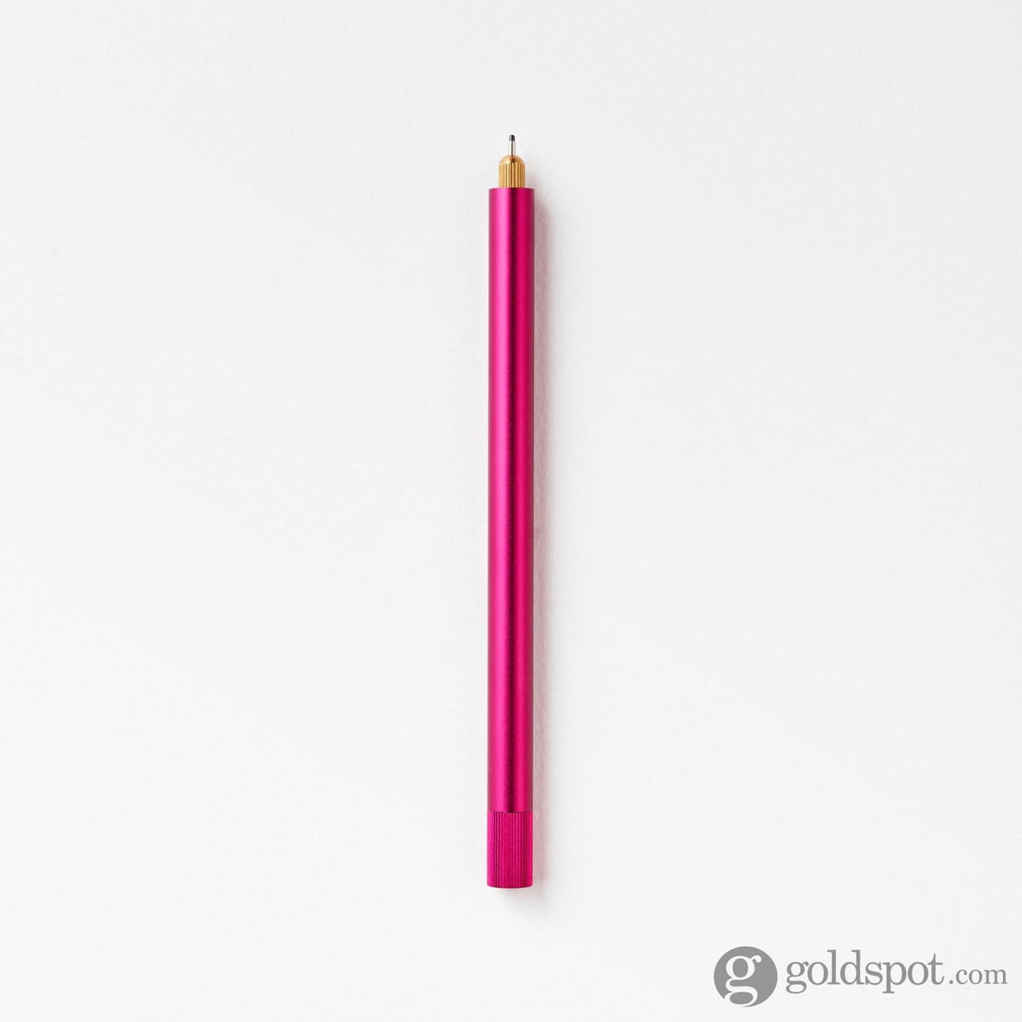 Tom’s Studio Lumos Pro Refillable Single Tip Pen in Raspberry Felt Tip and Fineliner