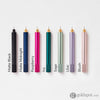 Tom’s Studio Lumos Refillable Mini Single Tip Pen in Matte Black Felt Tip and Fineliner