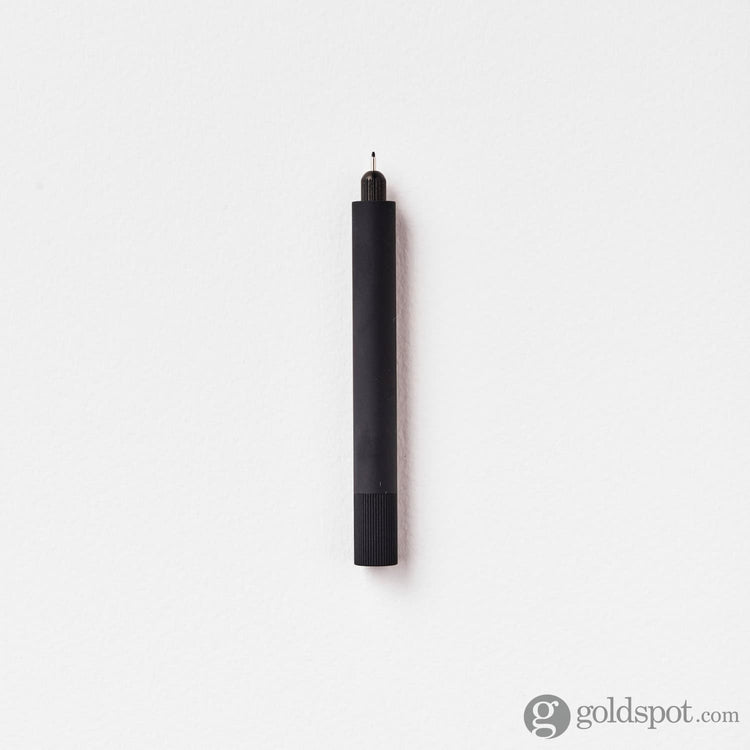 Tom’s Studio Lumos Refillable Mini Single Tip Pen in Matte Black Felt Tip and Fineliner