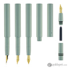 Tom’s Studio Pocket Fountain Pen V2 in Sage Fountain Pen