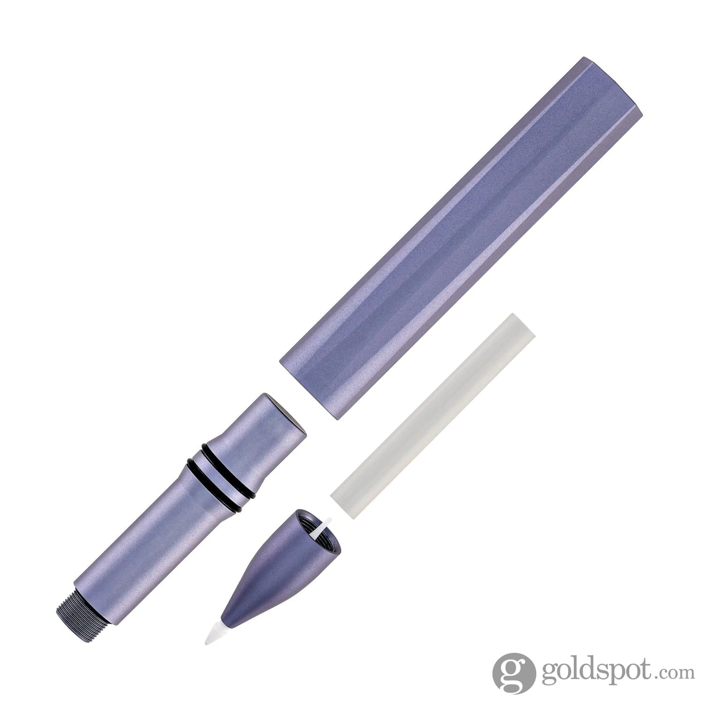 Tom’s Studio Wren Refillable Writing Pen in Lilac Felt Tip and Fineliner