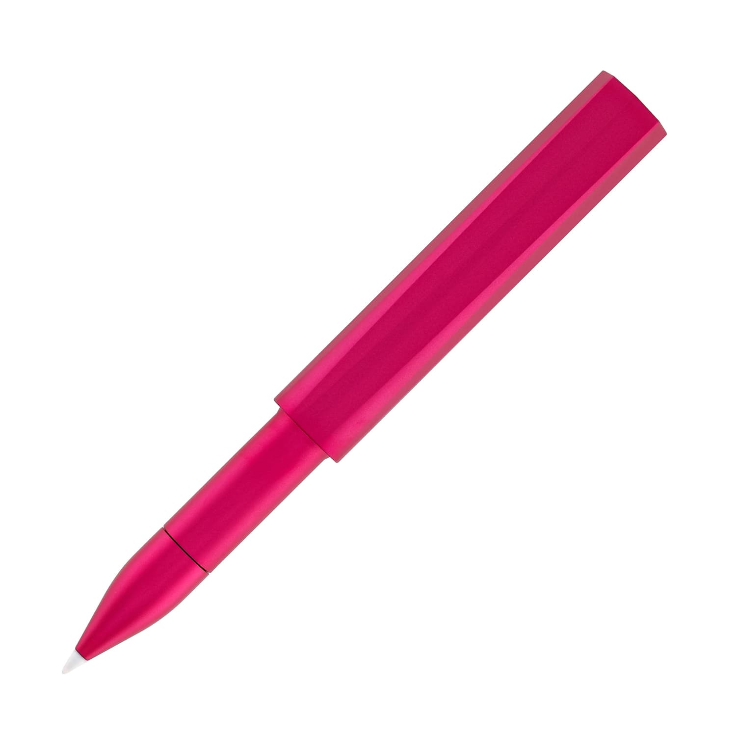 Tom's Studio Wren Refillable Writing Pen in Raspberry - Goldspot Pens