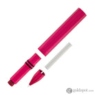 Tom’s Studio Wren Refillable Writing Pen in Raspberry Felt Tip and Fineliner