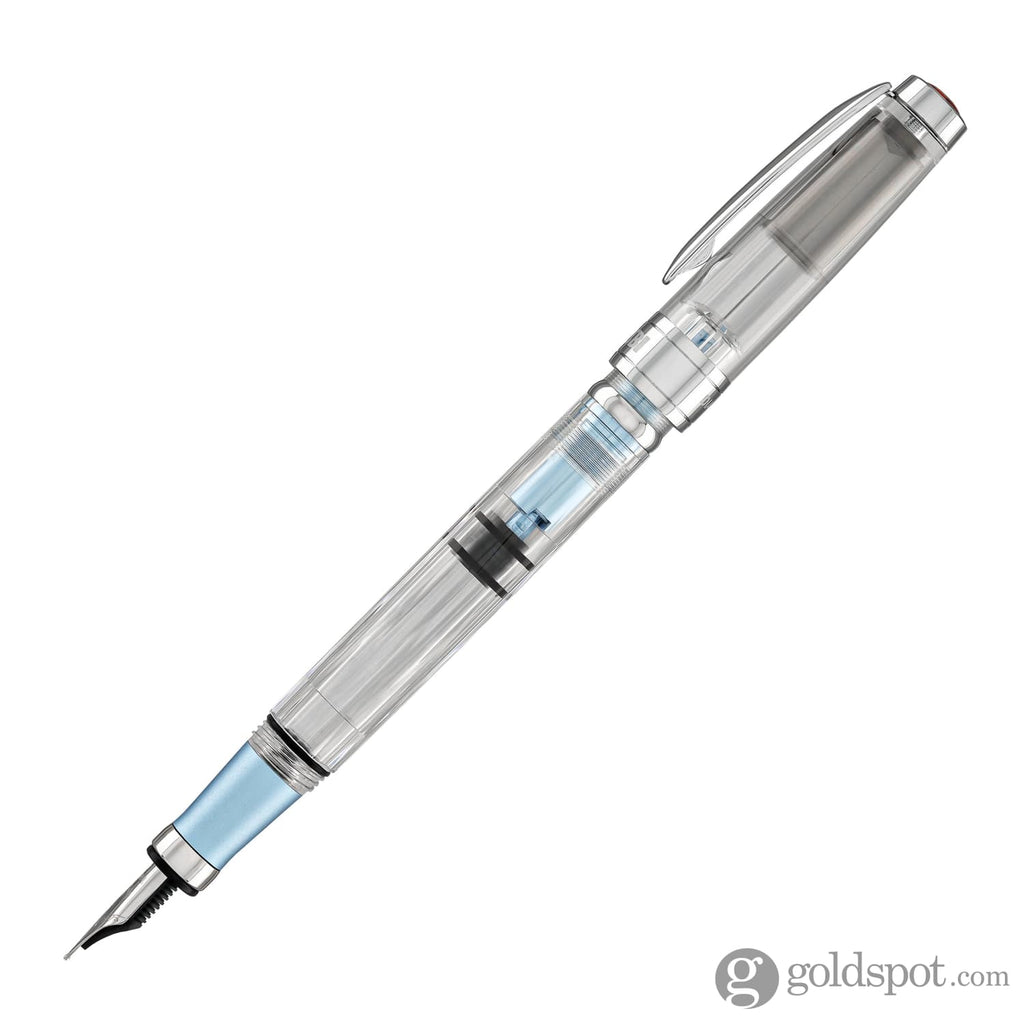 TWSBI Diamond 580AL Fountain Pen in Iceberg Blue - Goldspot Pens