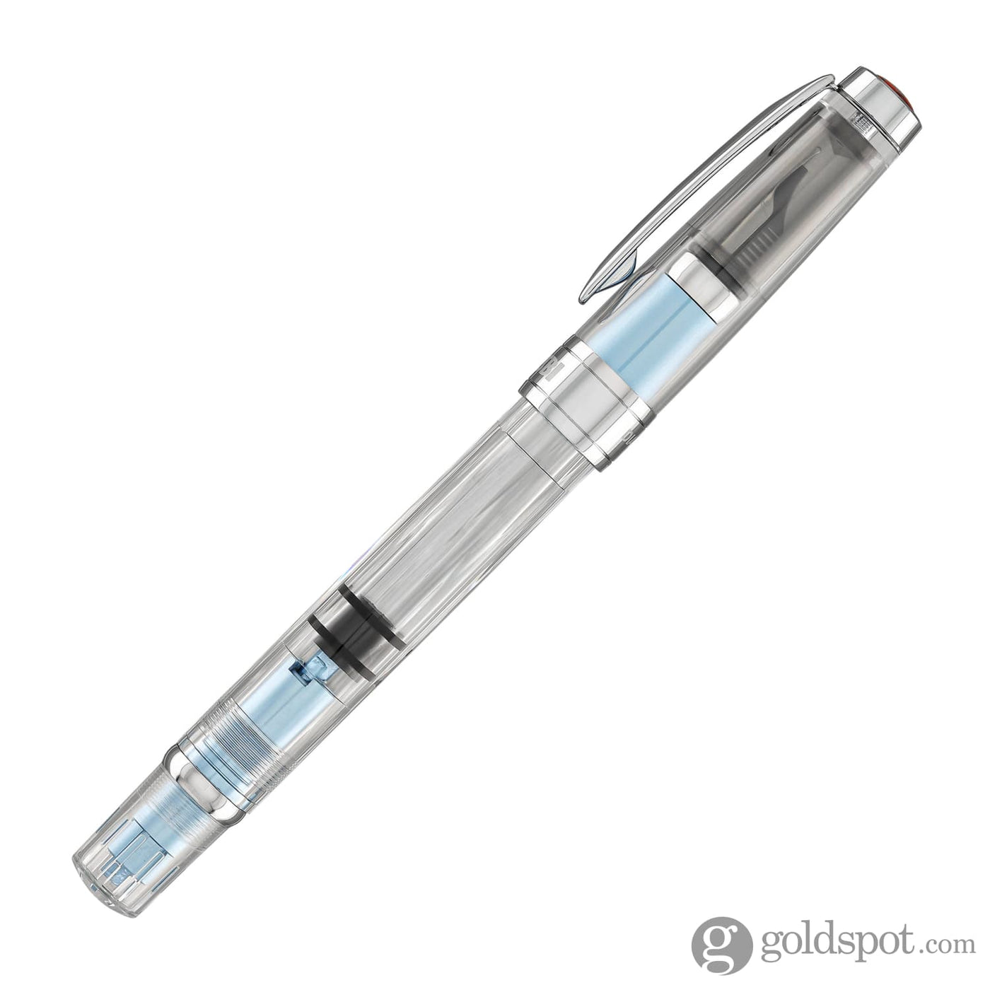 TWSBI Diamond 580AL Fountain Pen in Iceberg Blue - Goldspot Pens