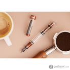 TWSBI Diamond 580ALR Fountain Pen in Affogato with Onyx Fountain Pen