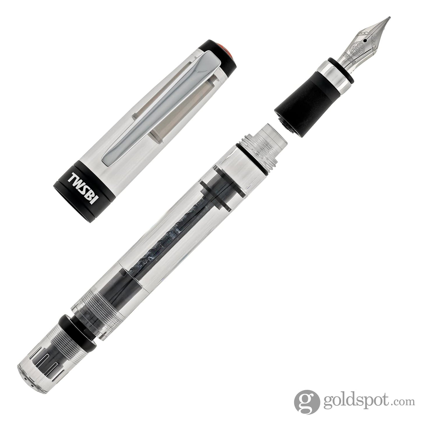 TWSBI Diamond 580ALR Fountain Pen in Black Fountain Pen
