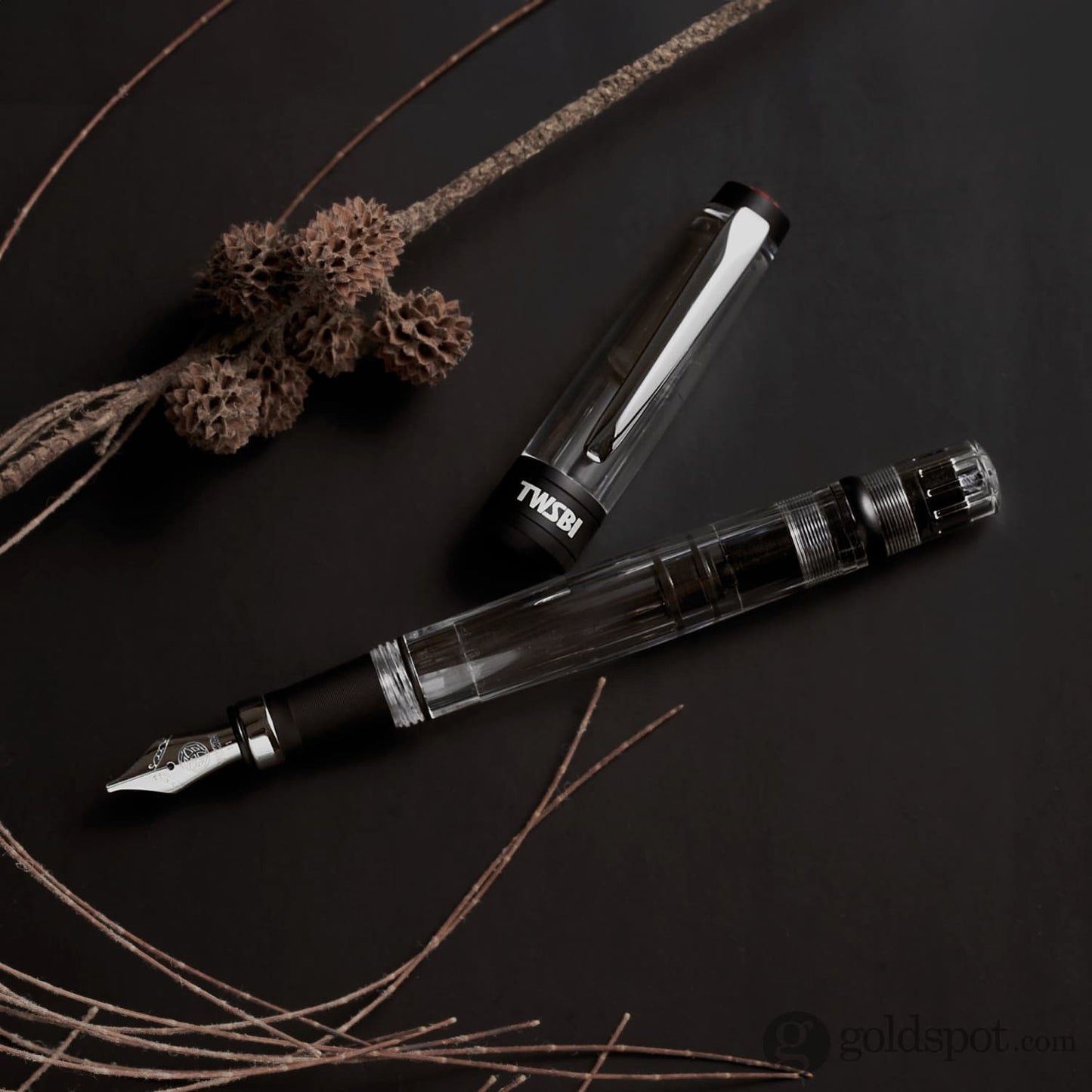 TWSBI Diamond 580ALR Fountain Pen in Black Fountain Pen