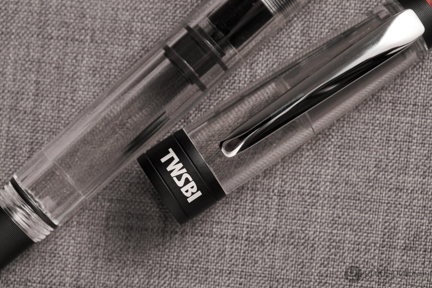 TWSBI Diamond 580ALR Fountain Pen in Black Fountain Pen
