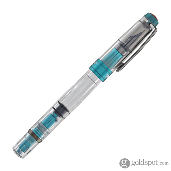 TWSBI Diamond 580ALR Fountain Pen in Caribbean with Onyx Fountain Pen