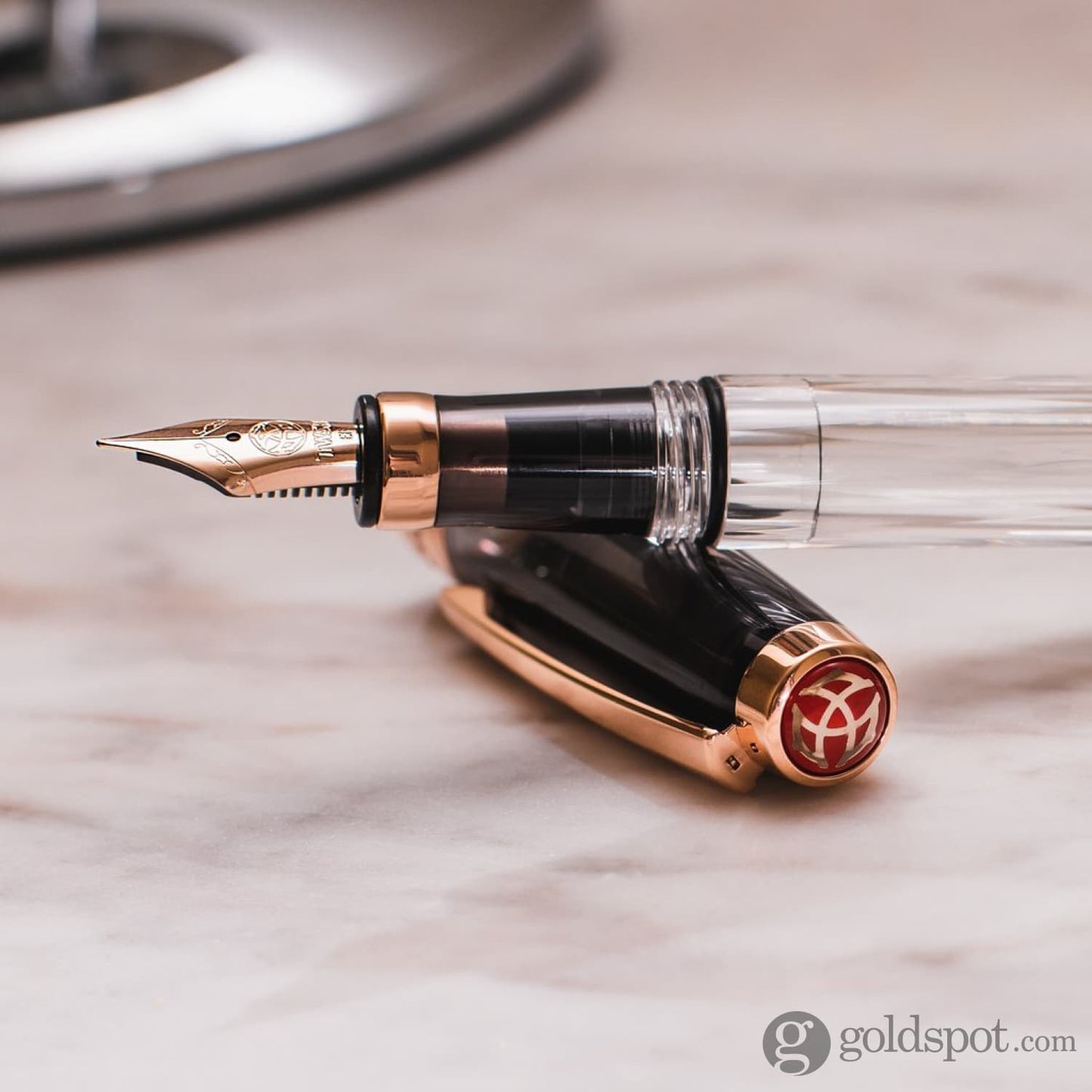 TWSBI Diamond Fountain Pen in Smoke RoseGold II Fountain Pen