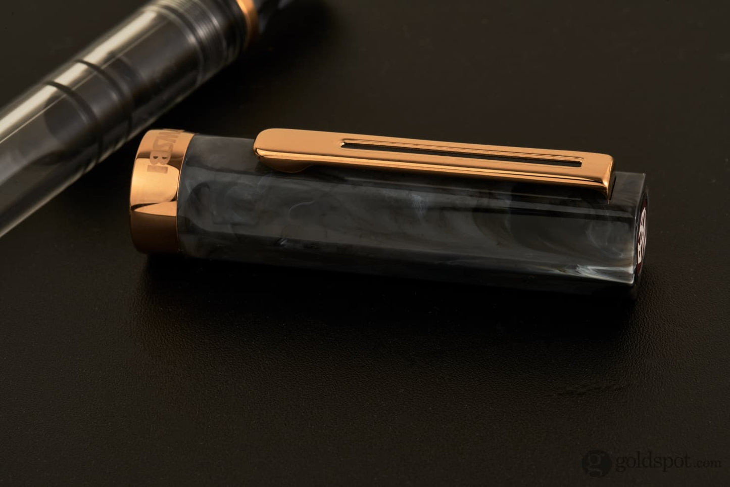 TWSBI Eco Fountain Pen in Black Marble with Bronze Fountain Pen