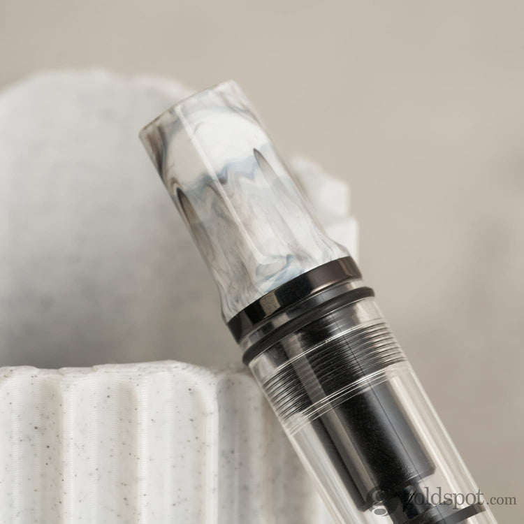 Twsbi ECO Fountain Pen in Carrara with Onyx Fountain Pen