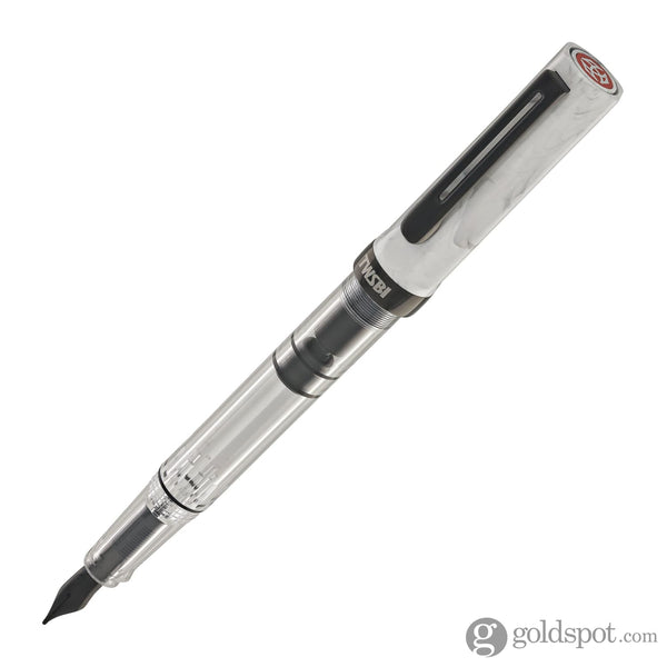 Twsbi ECO Fountain Pen in Carrara with Onyx Fountain Pen