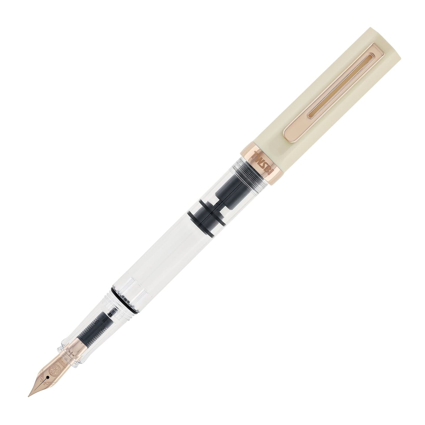 TWSBI Eco Fountain Pen in Créme with Rosegold Trim Fountain Pen