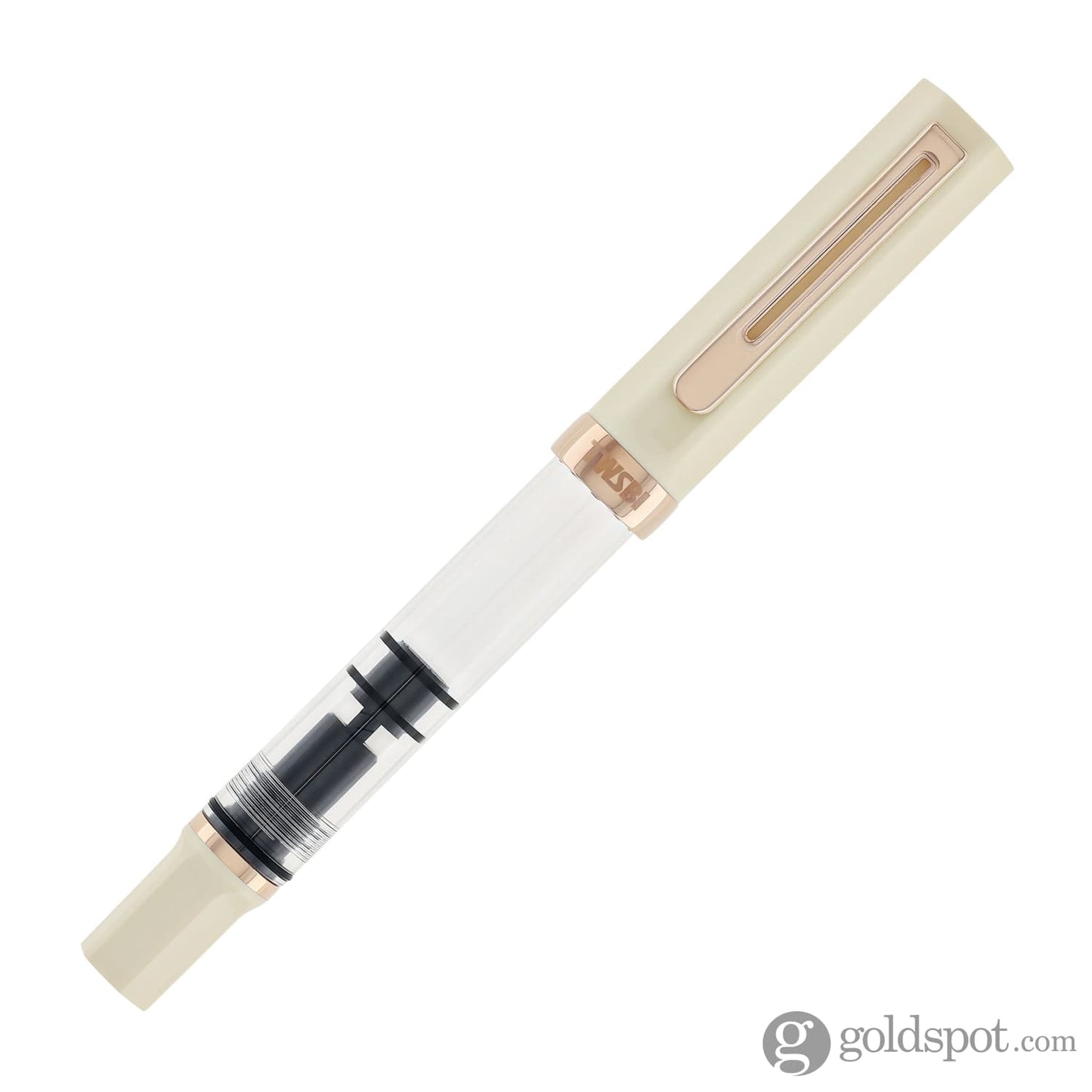 TWSBI Eco Fountain Pen in Créme with Rosegold Trim Fountain Pen