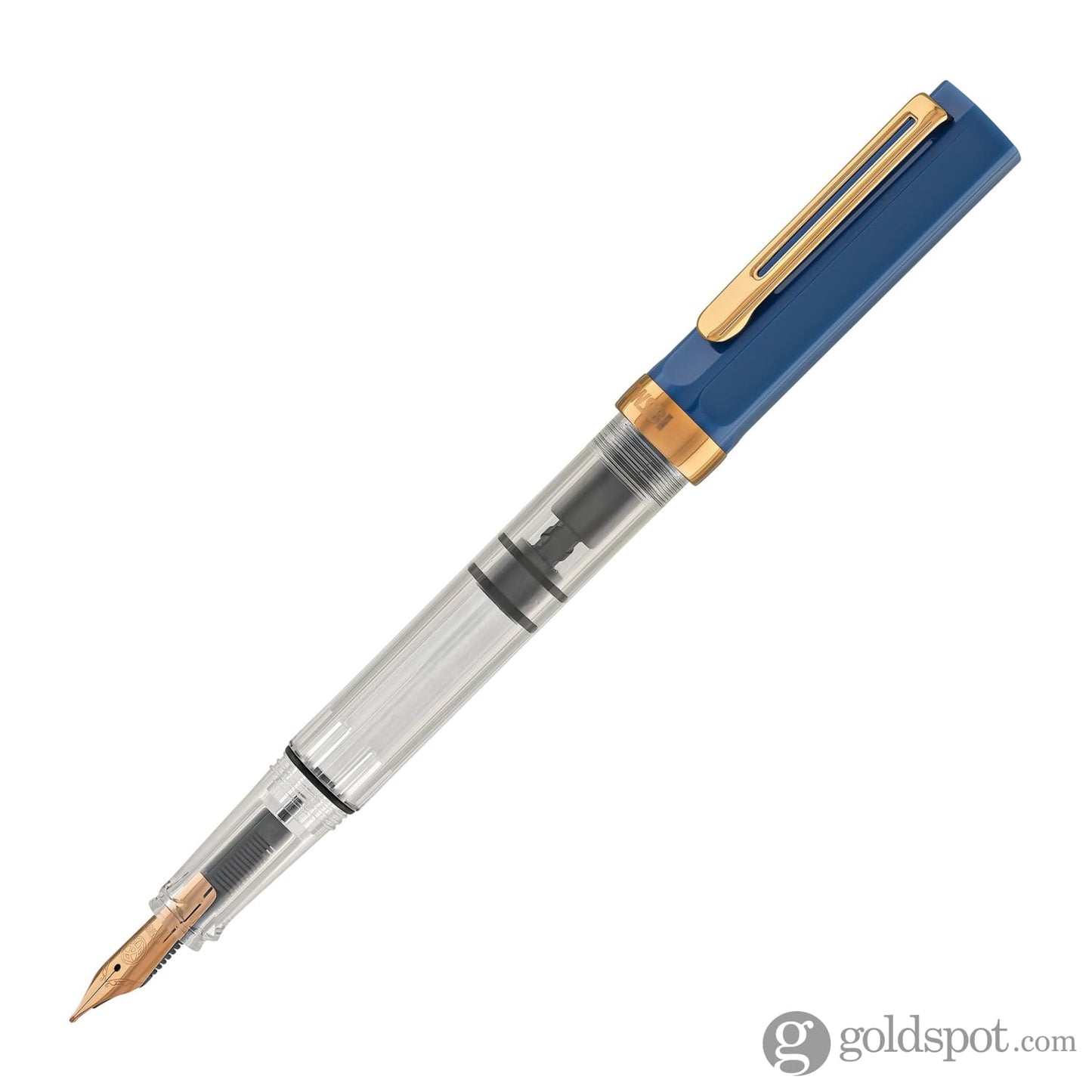 TWSBI Eco Fountain Pen in Indigo Blue with Bronze Trim Fountain Pen