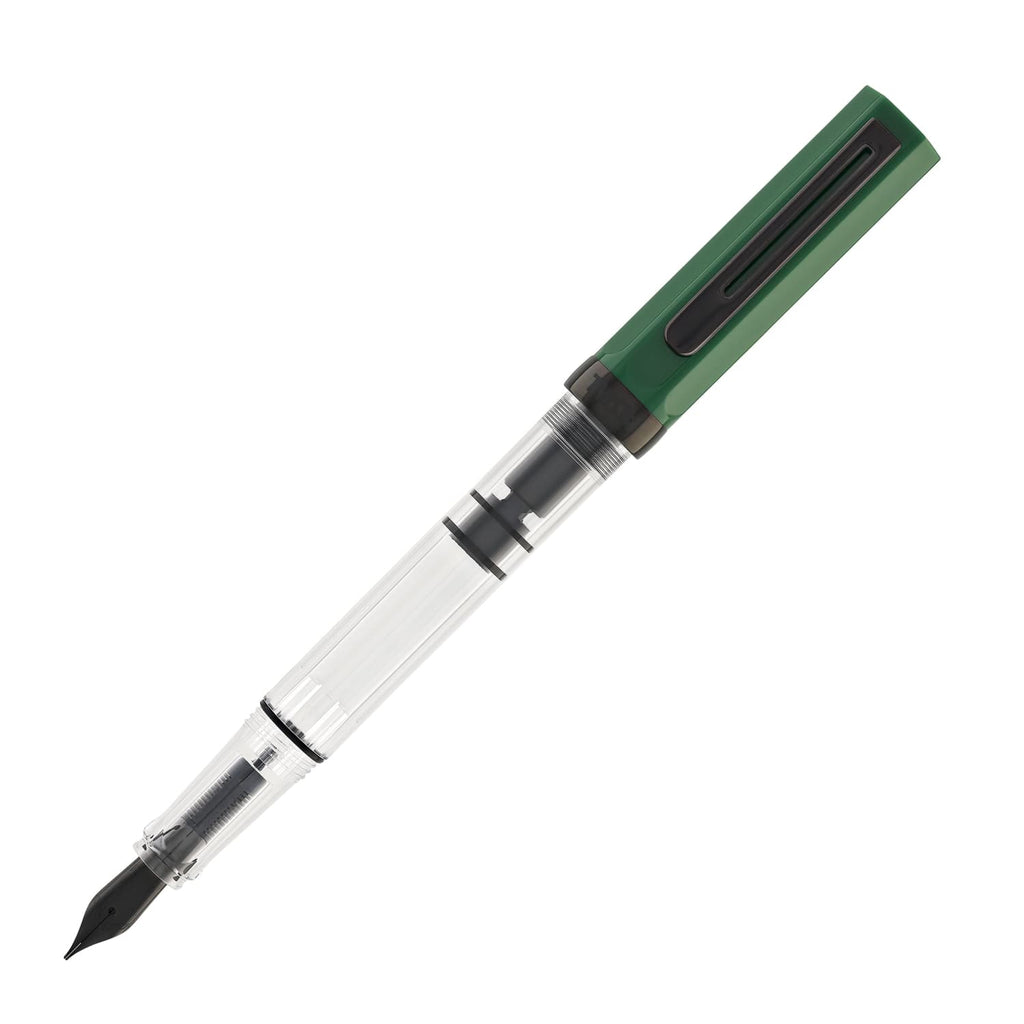 TWSBI Eco Fountain Pen in Irish Green with Onyx Fountain Pen