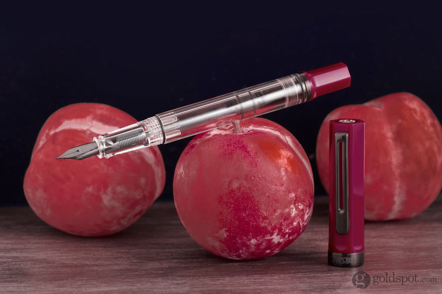TWSBI Eco Fountain Pen in Plum with Onyx Fountain Pen