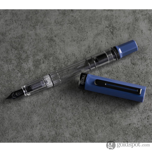 TWSBI Eco Fountain Pen in Slate Blue with Onyx Trim Fountain Pen