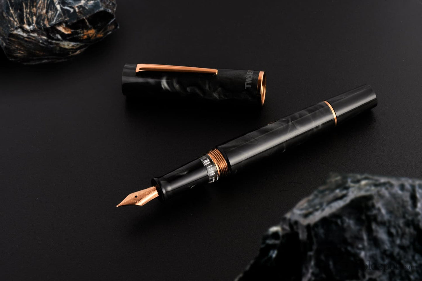 TWSBI Fountain Pen in Obsidian - Limited Edition Fountain Pen
