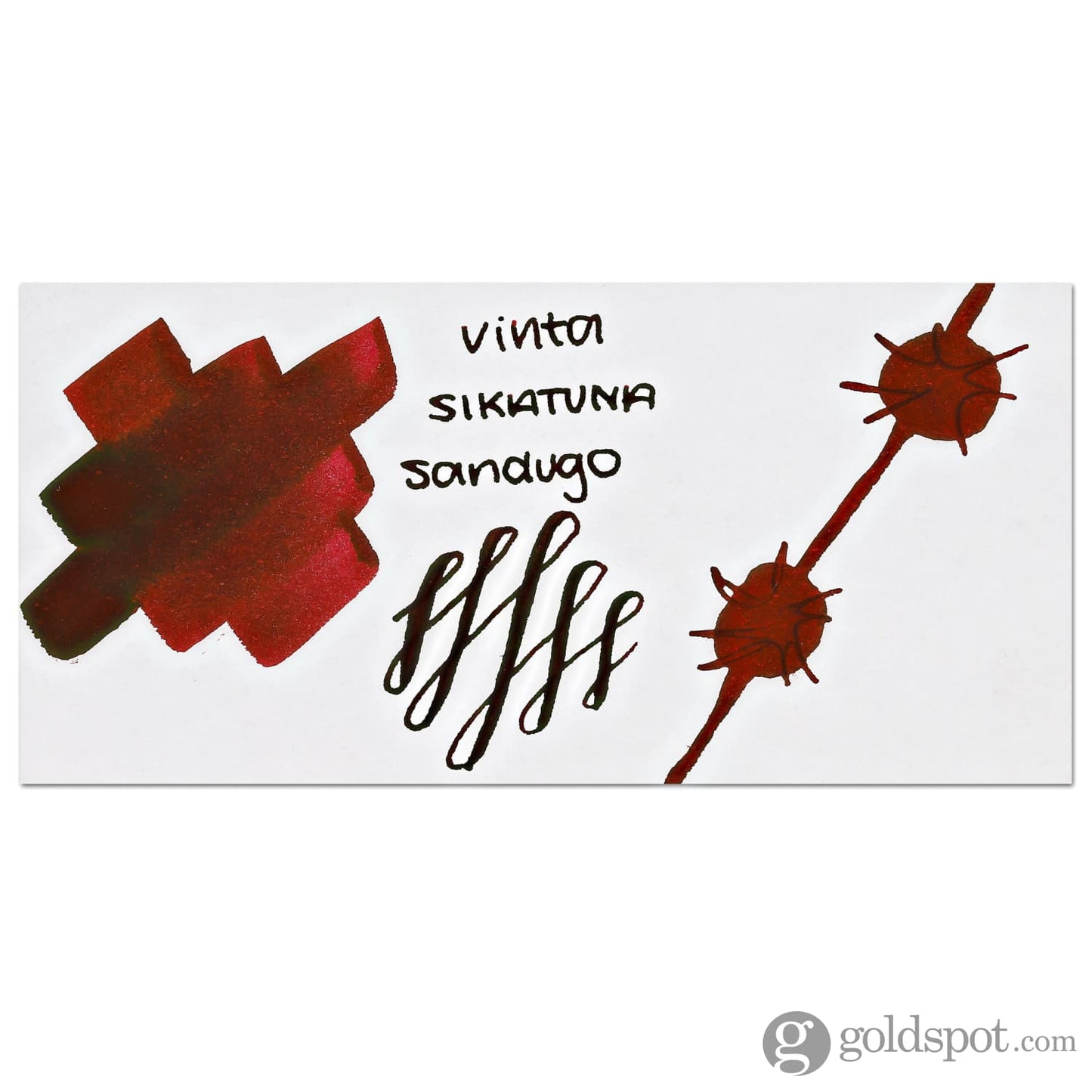 Vinta Inks 1.0 Bottled Ink in Sikatuna [Sandugo 1565] - 30mL Bottled Ink