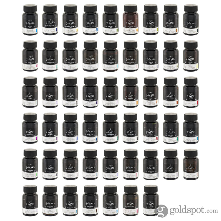 Vinta Inks 1.0 Shimmer Bottled Ink in Cosmic Blue [Kosmos 1955] - 30mL Bottled Ink