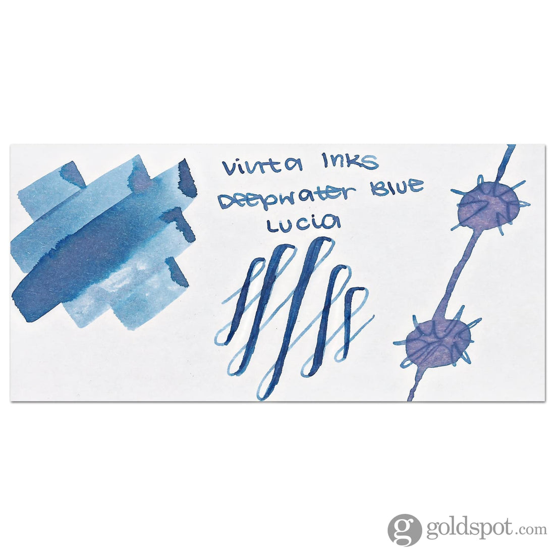 Vinta Inks 2.0 Bottled Ink in Deepwater Blue [Lucia 1952] - 30mL ...