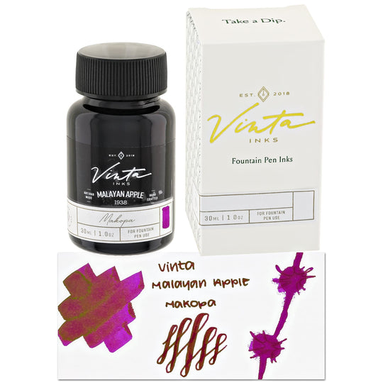 Vinta Inks 3.0 Bottled Ink in Malayan Apple [Makopa 1938] - 30mL