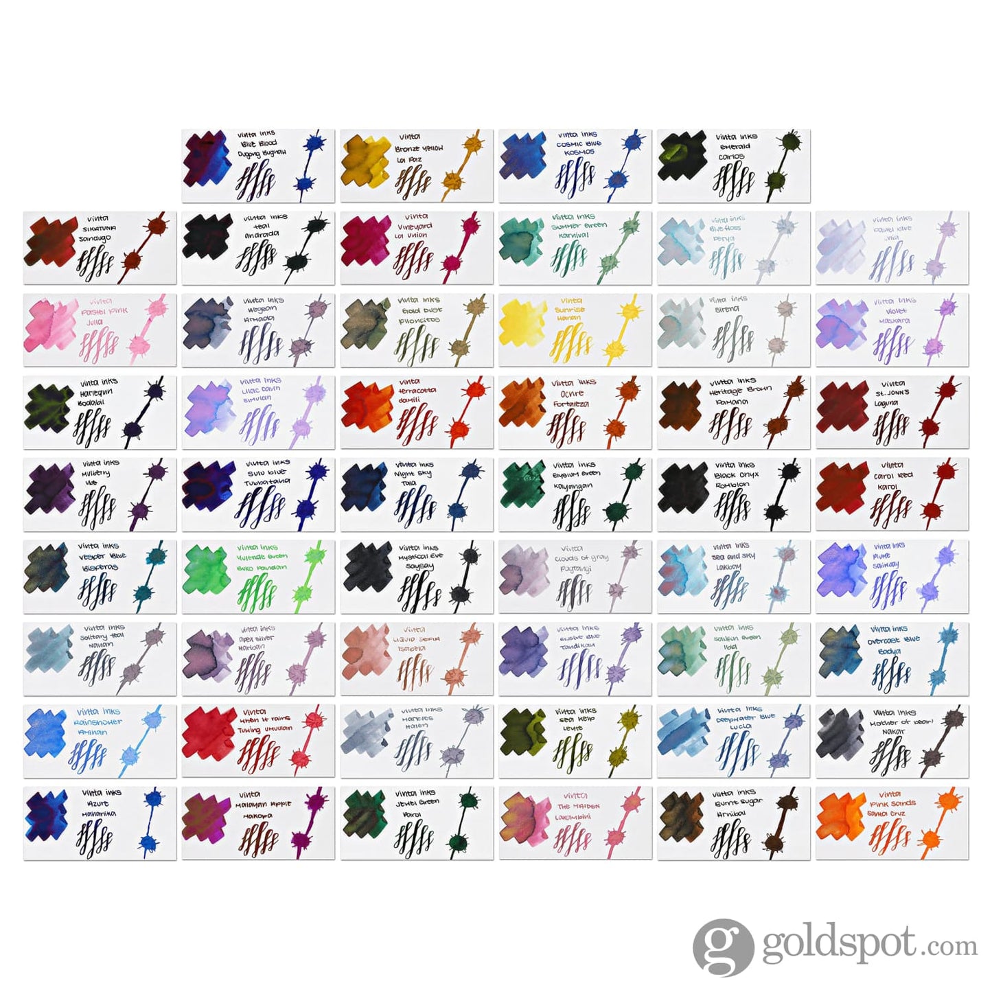 Vinta Inks 3.0 Shimmer Bottled Ink in Night Sky [Tala 1980] - 30mL Bottled Ink