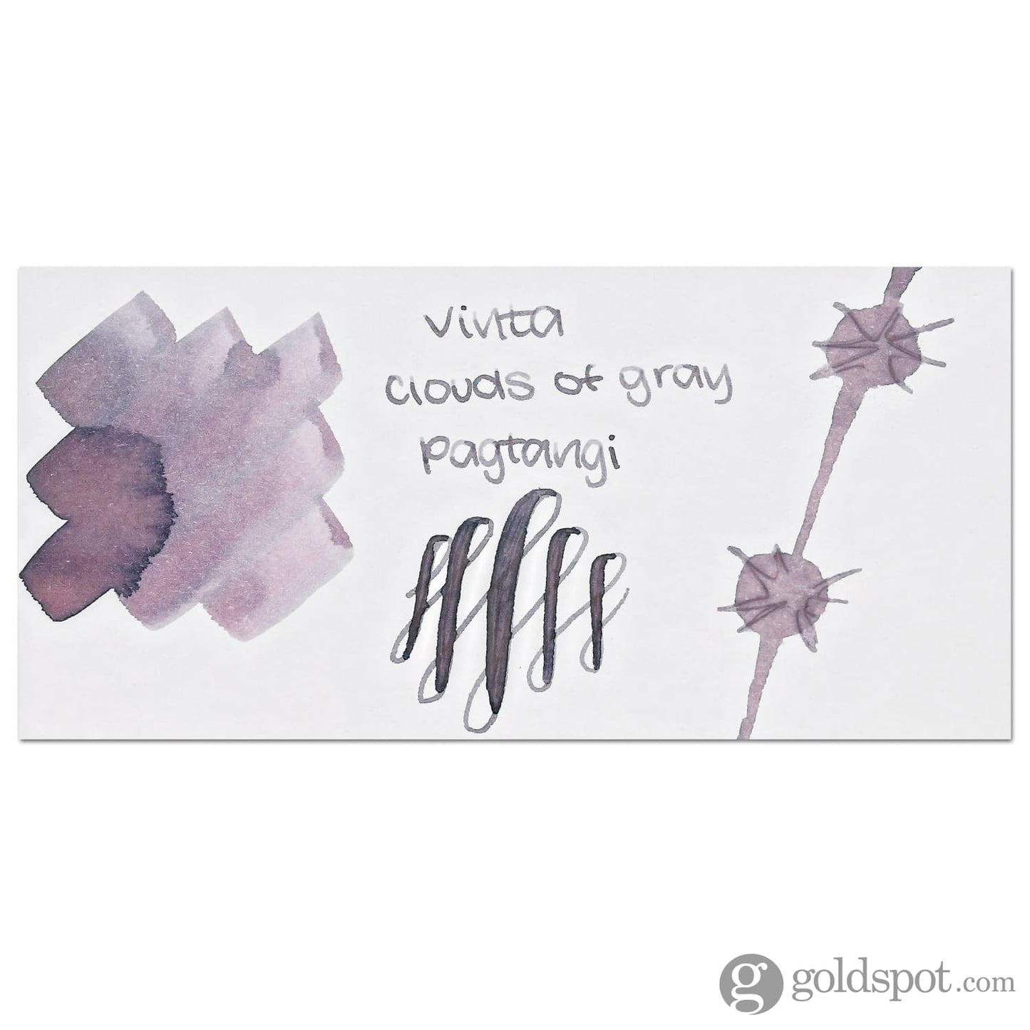 Vinta Inks Fairytale Collection Bottled Ink in Clouds of Gray [Pagtangi 1958] - 30mL Bottled Ink