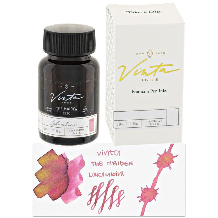 Vinta Inks Fairytale Collection Bottled Ink in The Maiden [Lakambini 1950] - 30mL Bottled Ink