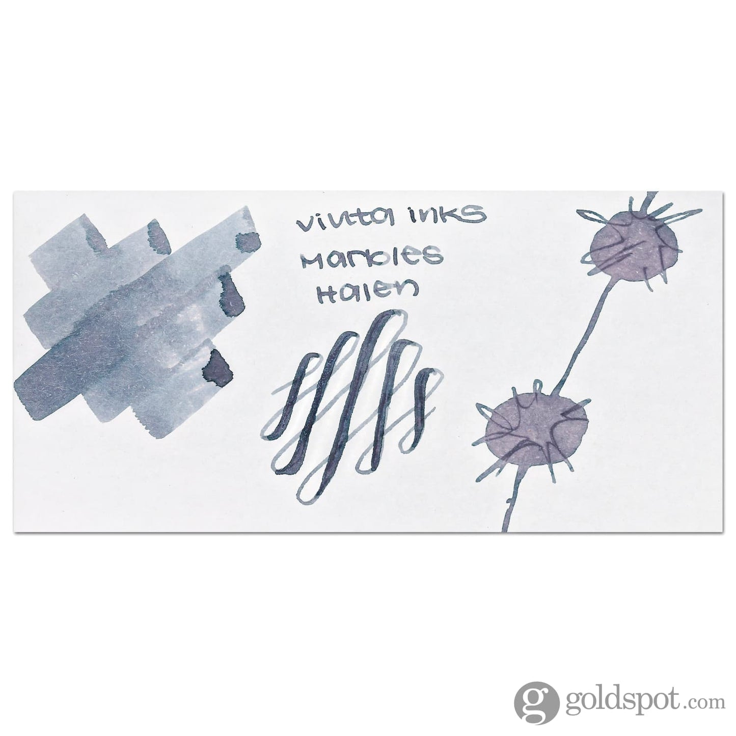 Vinta Inks Hello Rain Collection Bottled Ink in Marbles [Holen 1946] - 30mL Bottled Ink