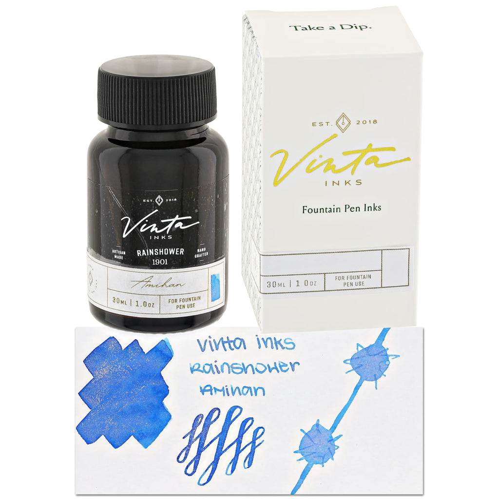 Vinta Inks Hello Rain Collection Bottled Ink in Rainshower [Amihan 1901] - 30mL Bottled Ink