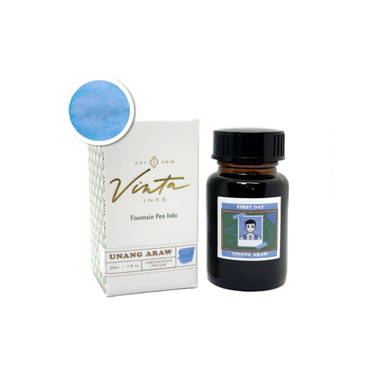 Vinta Inks Homeroom Collection Bottled Ink in First Day [Unang Araw] - 30mL