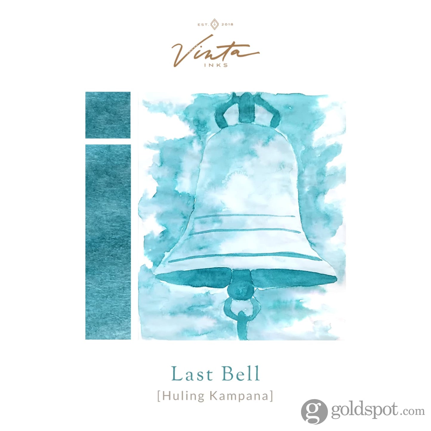 Vinta Inks Homeroom Collection Bottled Ink in Last Bell [Huling Kampana] - 30mL Bottled Ink