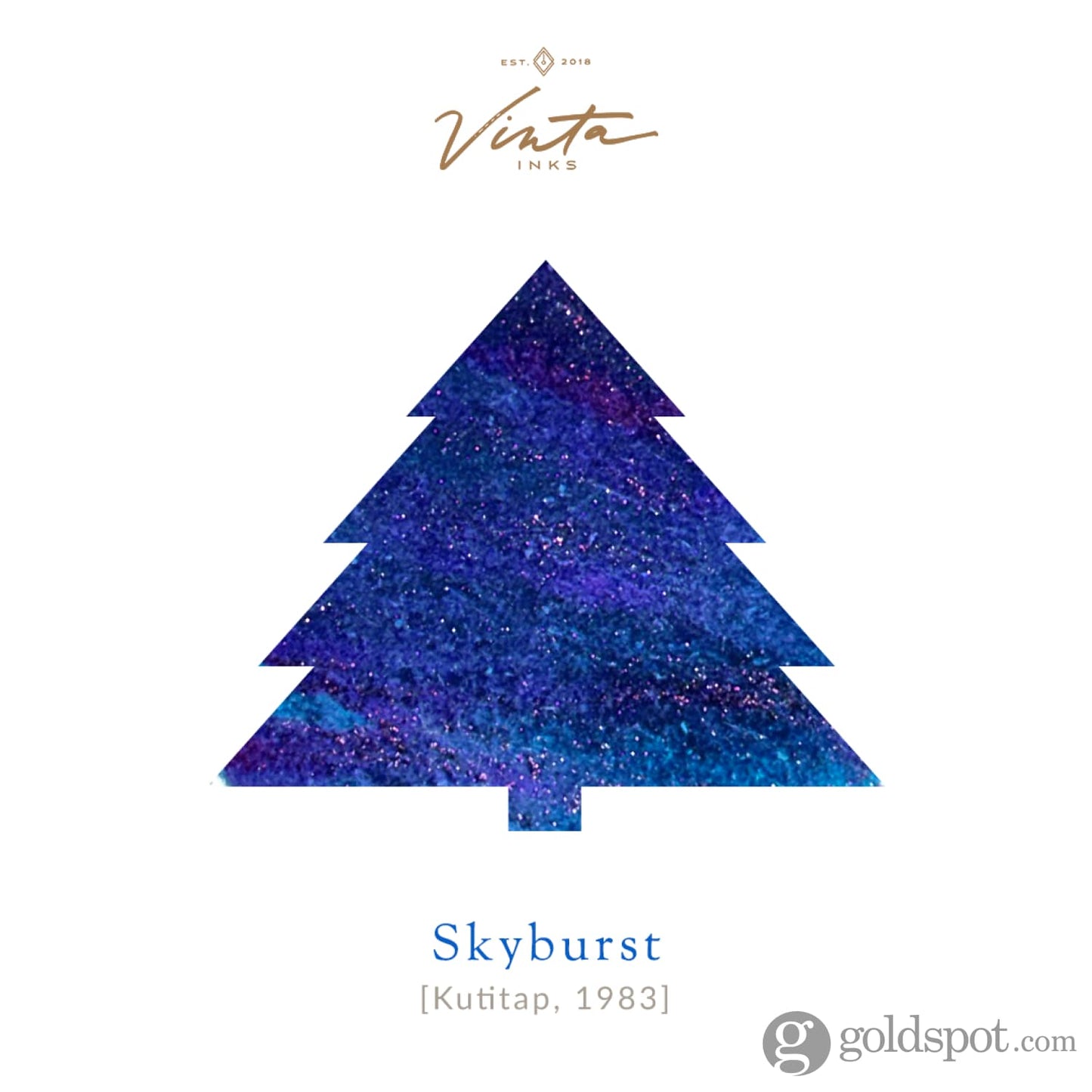 Vinta Inks Seasonal Collection Bottled Ink in Skyburst [Kutitap 1983] - 30mL Bottled Ink