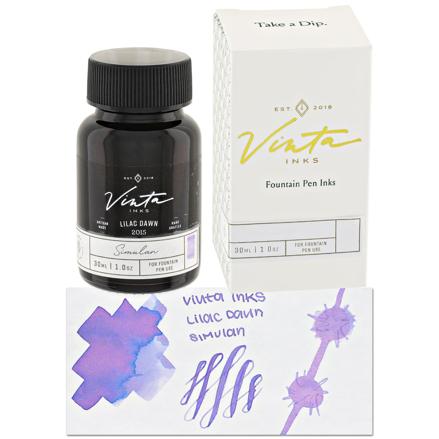 Vinta Inks Special Edition Bottled Ink in Lilac Dawn [Simulan 2015] - 30mL Bottled Ink