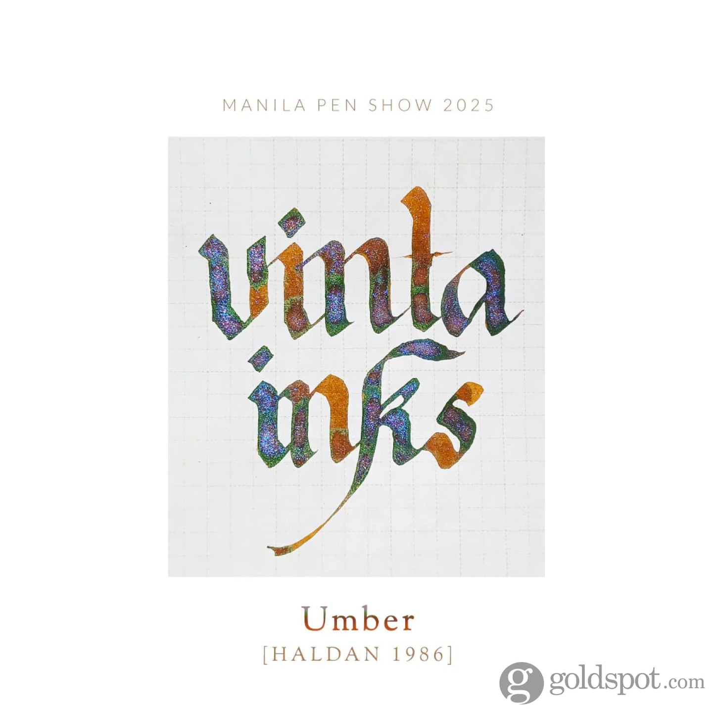 Vinta Inks Special Edition Bottled Ink in Umber [Haldan 1986] - 30mL Bottled Ink