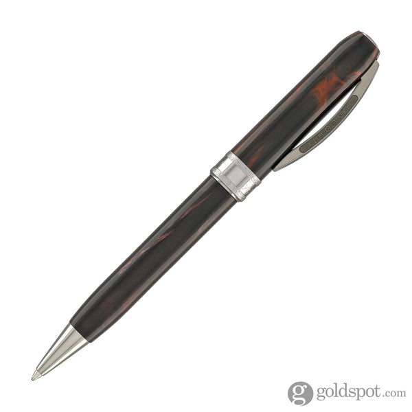 Visconti Comedia Ballpoint Pen in Inferno with Ruthenium Trim Ballpoint Pens