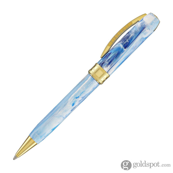 Visconti Comedia Ballpoint Pen in Paradiso with Yellow Gold Trim Ballpoint Pens