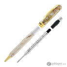 Visconti Comedia Ballpoint Pen in Virgilio with Yellow Gold Trim Ballpoint Pens