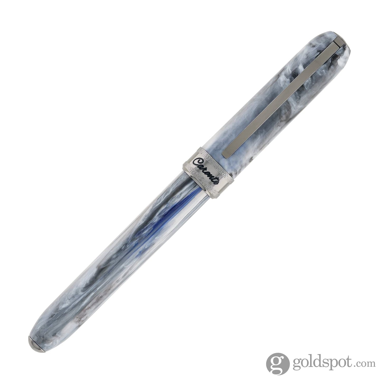 Visconti Comedia Fountain Pen in Caronte with Ruthenium Trim Fountain Pen