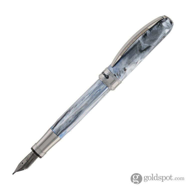 Visconti Comedia Fountain Pen in Caronte with Ruthenium Trim Fountain Pen