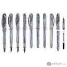 Visconti Comedia Fountain Pen in Caronte with Ruthenium Trim Fountain Pen