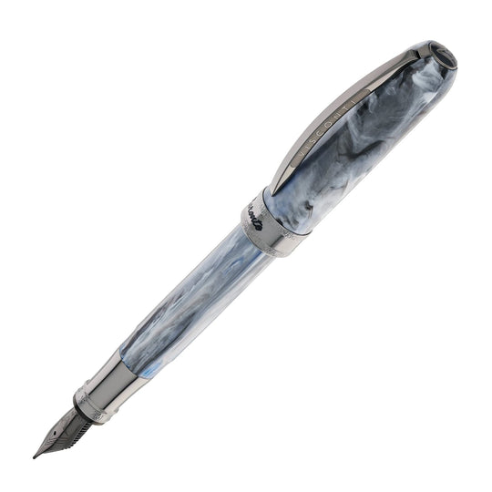 Visconti Comedia Fountain Pen in Caronte with Ruthenium Trim