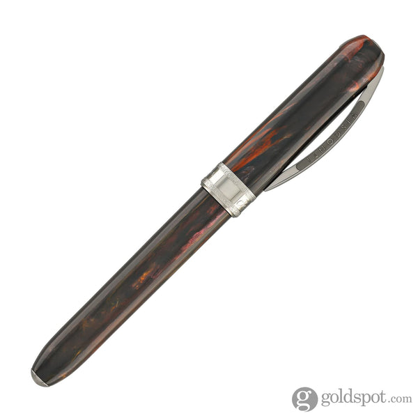 Visconti Comedia Fountain Pen in Inferno with Ruthenium Trim Fountain Pen