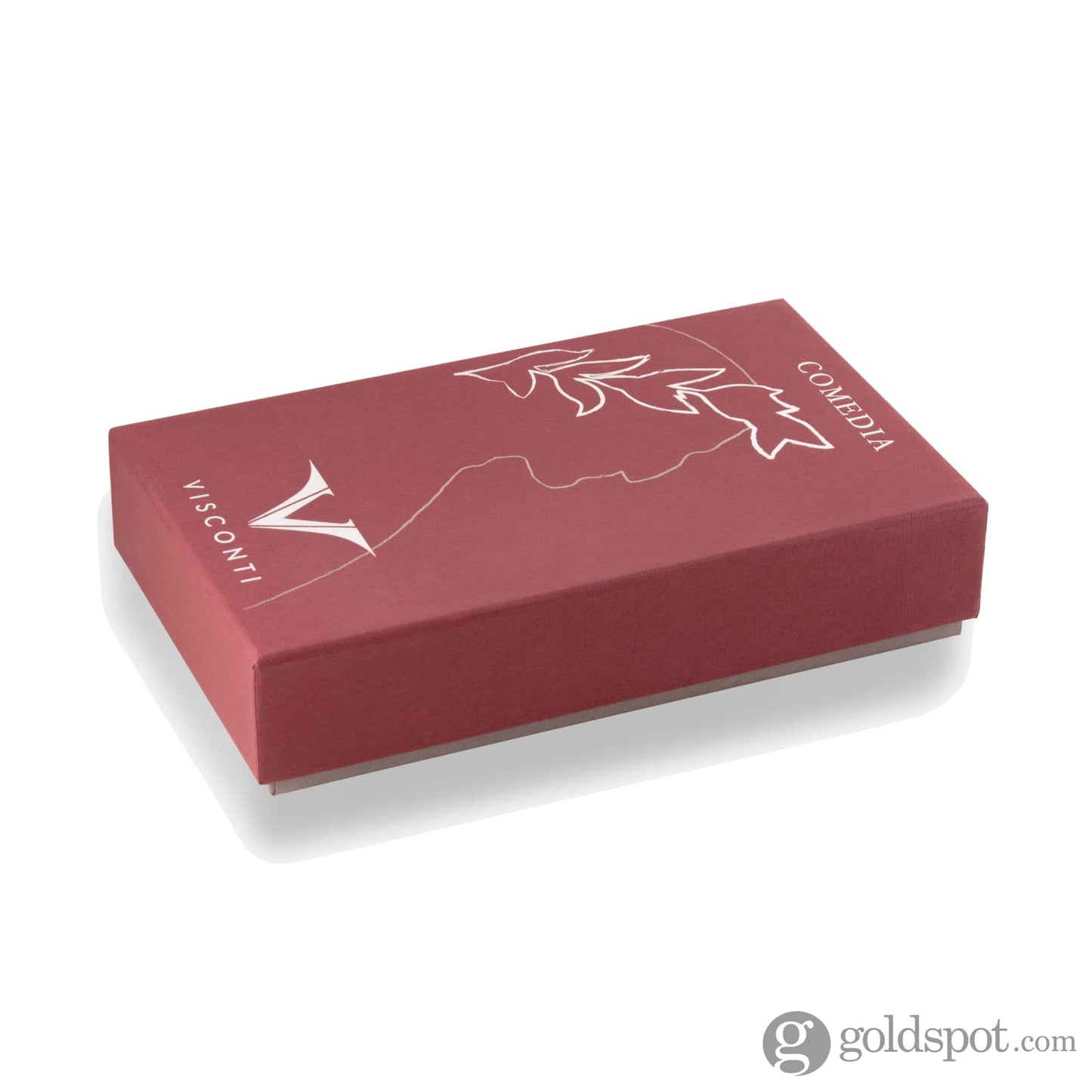 Visconti Comedia Fountain Pen in Inferno with Ruthenium Trim Fountain Pen